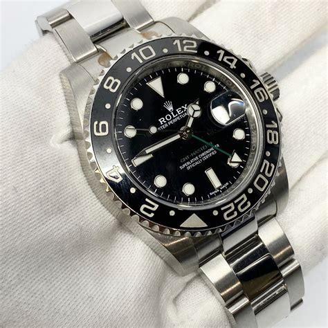 rolex gmt 2 black price|rolex gmt price guide.